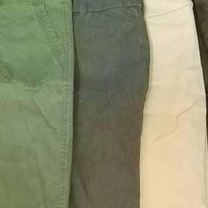 3 Pair Lot of Old Navy Pixie Pants, Size 4